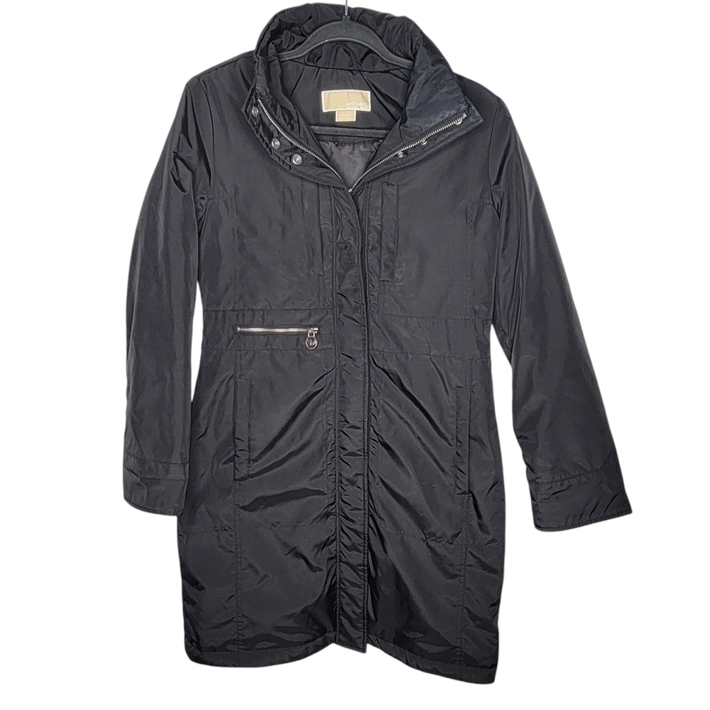 MICHAEL Michael Kors Black Parka Size XS